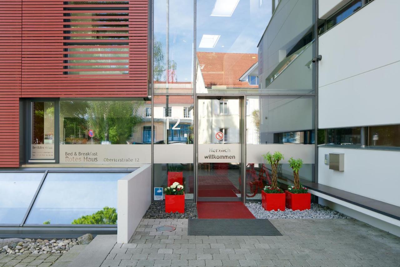 Bed&Breakfast Rotes Haus Uberlingen Exterior foto